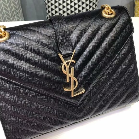 Saint Laurent Loulou Matelasse leather Medium Shoulder bag - Picture 5 of 9